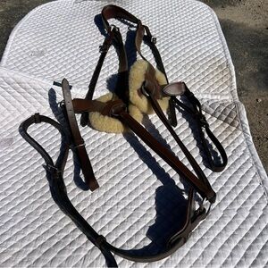 Henri de Rivel Pro 5-Point Elastic Breastplate Martingale w/ Running Attachment